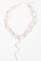 14k Tessa Tiered Necklace By Ela Rae At Free People